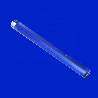 zaffiro 0.5mm di 10mmx60mm a 50mm Rod Lens For Laser Machine di vetro