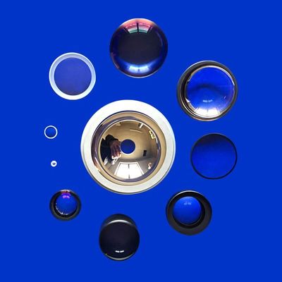 Coppa riflettore LED in materiale BK7 personalizzato con diametro di 25 mm e lunghezza focale di 150 mm