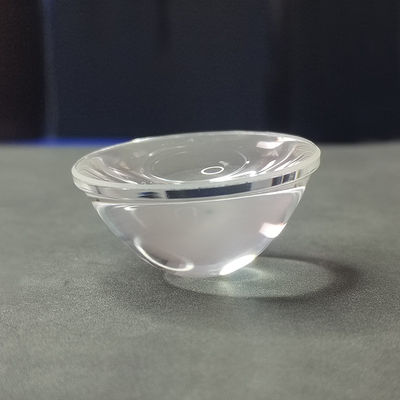 Lente di vetro ottica principale del Tir di vetro della lente 50mm del riflettore della luce di fiaccole 10 gradi di pannocchia