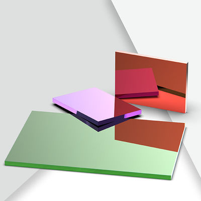 0.9mm filtri di vetro ottici cromatici da 200mm - da 5mm