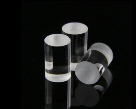 zaffiro 0.5mm di 10mmx60mm a 50mm Rod Lens For Laser Machine di vetro