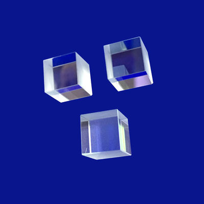 10/5 - 60/40 di progettazione trasparente della lente ottica, cubo di vetro ottico di X